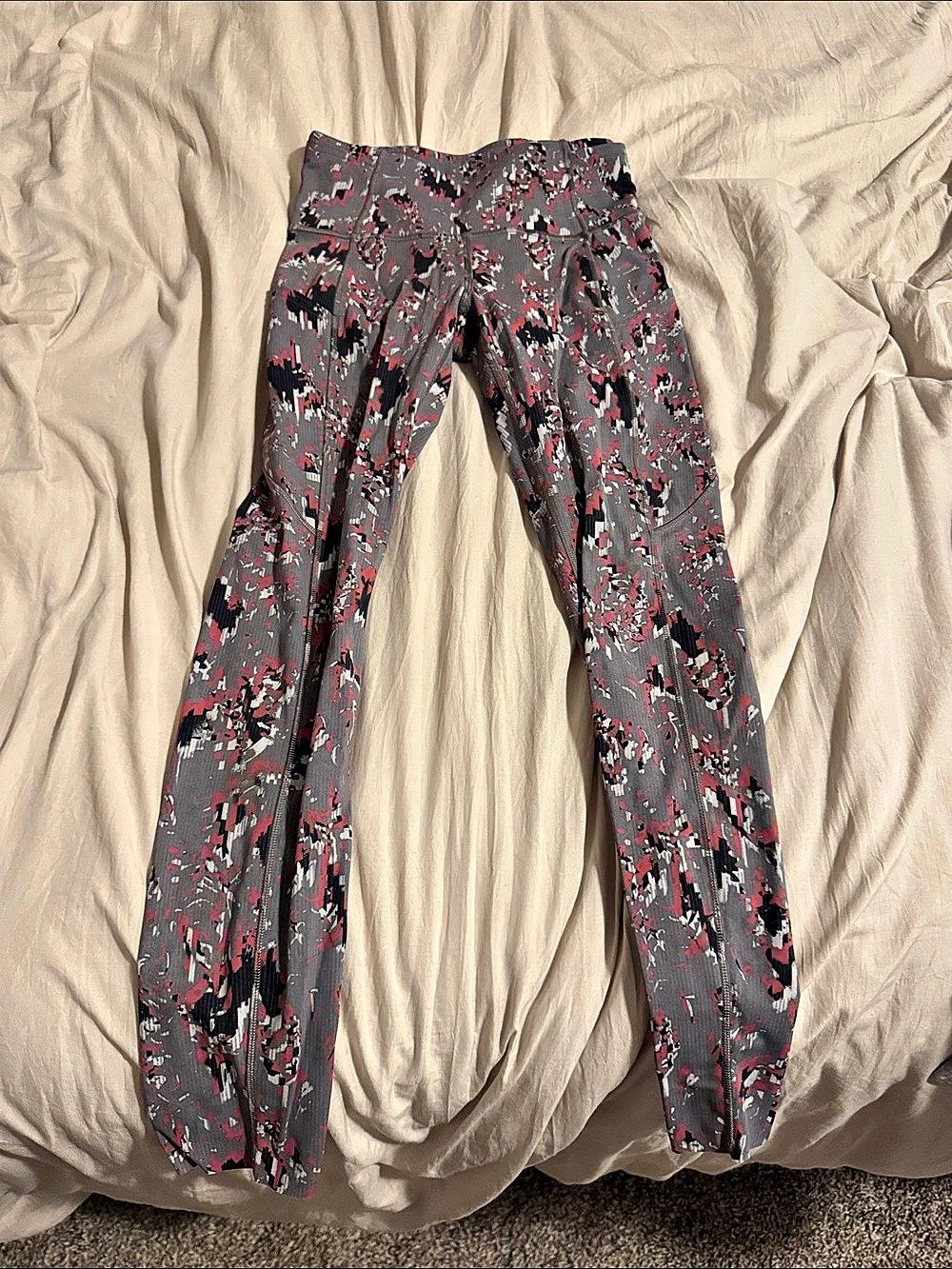 lululemon Align High-Rise Pant 25" (Diamond Dye Pitch Grey Graphite Grey)